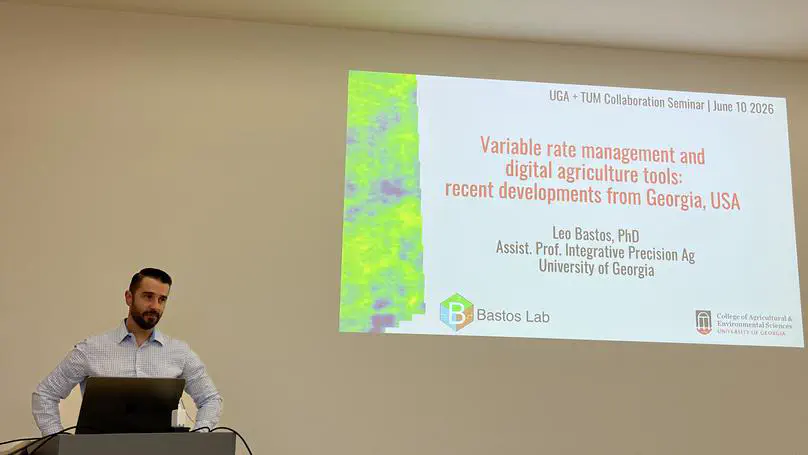 Joint UGA–TUM Seminar on Integrative Precision Agriculture